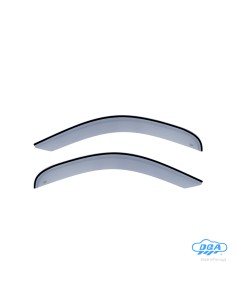 Set deflettori aria anteriori adesivi - compatibile per Renault Trafic (06/14 )