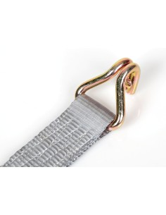 Nastro tensore con cricchetto per bisarca, gancio singolo - 3200 Kg - 5x250 cm 2