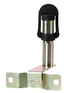 Fix-7, Staffa con perno e spinotto DIN per luce di segnalazione, attacco tubolare