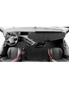 Coppia tappeti in Skeentex - Nero - compatibile per Volvo FH Serie 4 (09/12 05/21)  - Volvo FH Serie 5 (06/21 )  - Volvo FH Aer 2