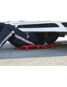 Carrello sottomacchina anatomico con poggiatesta 2