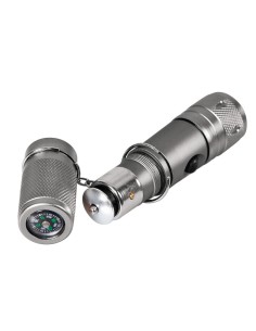 Pocket-Led, torcia ricaricabile in alluminio anodizzato, 12V 2