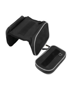 Borsa telaio a 3 comparti con porta telefono 2