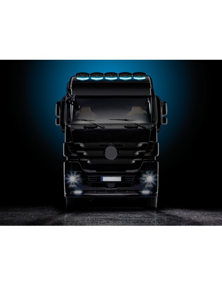 Pluton, faro alogeno di profondità con luce di posizione a led - 248x141 mm