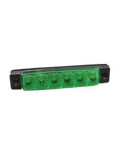 Luce decorativa - 6 Led - 12/24V - Verde