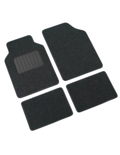 Supra, serie tappeti 4 pezzi - C - Antracite
