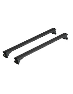 Silenzio Black In-Rail, set completo barre portatutto in alluminio - L - Evos IA
