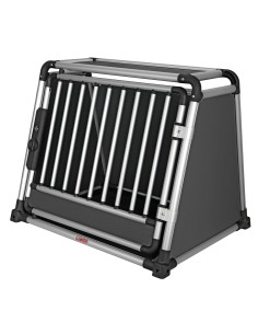Premium, trasportino in lega di alluminio, specifico per il trasporto di animali in auto - Type 2 - 80 x 65 x H 66 cm 2