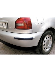 Bumper-Chrome, coppia salva-paraurti adesivi 2