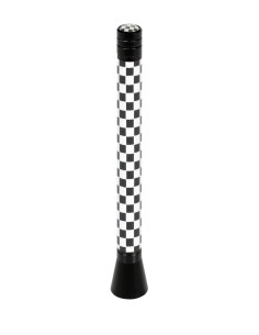 Flag, stelo antenna - 11 cm - Chequered