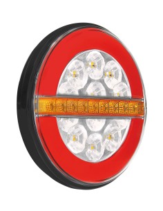 Dynamic O-Led, Fanale retromarcia, 3 funzioni, 12/24V - Destro