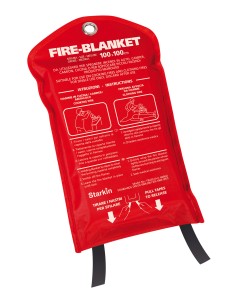 Coperta ignifuga spegnifuoco - 100x100 cm 2