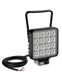WL-28, faro ausiliario a 16 Led - 12/24V - Bianco