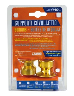 Kit supporti cavalletto - 10 mm - Oro 2