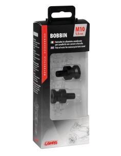 Coppia supporti cavalletto - M10x1,50 mm - Nero 2