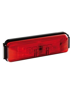 Luce decorativa - 4 Led - 24V - Rosso