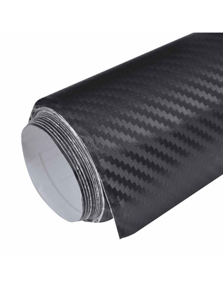 Pellicola per Auto 3D Nera 100x150 cm