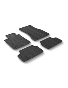Set tappeti su misura in gomma - compatibile per  Bmw Serie 5 (G30) (02/17 07/20) -  Bmw Serie 5 Touring (G31) (04/17 07/20) - 