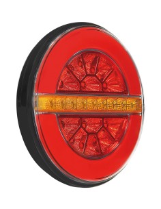 Dynamic O-Led, Fanale posteriore, 3 funzioni, 12/24V - Sinistro