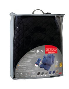 Miky, set fodere coordinate in microfibra - Nero 2