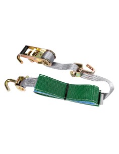 Nastro tensore con cricchetto per bisarca, gancio girevole - 3000 Kg - 3,5x250 cm