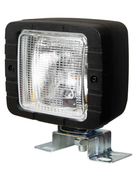WB-1, faro da lavoro alogeno quadrato, 12/24V