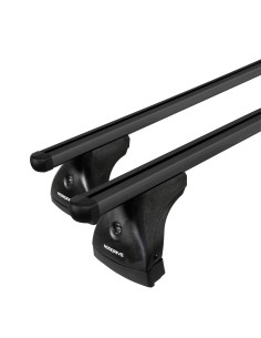 Helio Black, coppia barre portatutto in alluminio - L - 127 cm 2