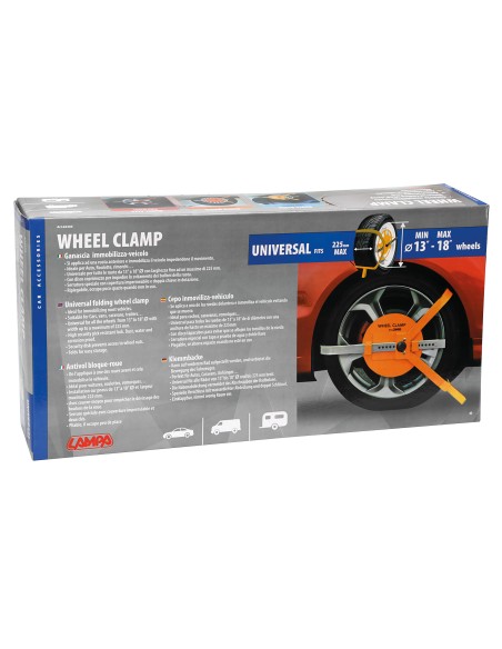 Wheel Clamp, ganascia immobilizza-veicolo