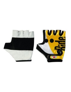 Biker-Pro, guanti in pelle e lycra - M 2