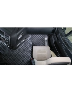 Tappeto centrale in Skeentex - Nero - compatibile per Iveco Stralis (08/02 12/12) manuale, cabina larga - Iveco Stralis (07/12  2
