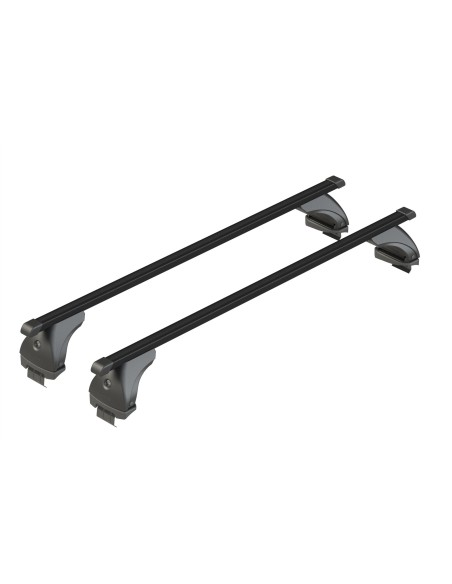 Quadra, set completo barre portatutto in acciaio - L - Evos ST - C191