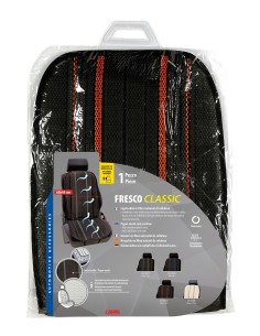 Fresco-Classic, schienale a molle in fibra naturale di cellulosa - Rosso 2
