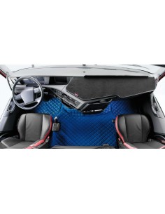 Tappeto centrale in Skeentex - Blu - compatibile per Volvo FH Serie 4 (09/12 05/21) automatico - Volvo FH Serie 5 (06/21 ) auto 2