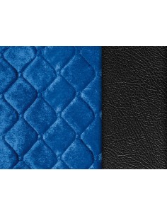 Lolita, coprisedile in Skeentex e poliestere - Nero/Blu