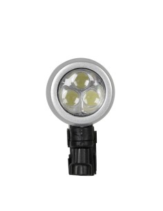 Fanale anteriore 3 led silver 2
