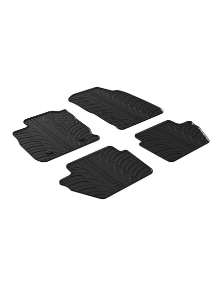 Set tappeti su misura in gomma - compatibile per  Ford Ecosport (03/14 06/23)
