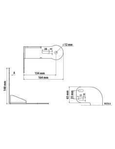 Staffa per antenna CB - Attacco su visiera parasole - compatibile per  Daf XG+ (06/21 ) 2