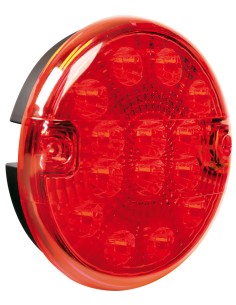 Fanale rotondo retronebbia Led, 12/24V 2