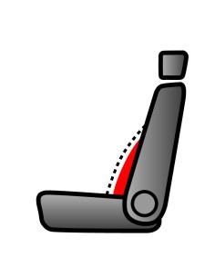 Jolly 2, schienale supporto lombare ortopedico 2