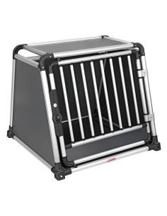 Premium, trasportino in lega di alluminio, specifico per il trasporto di animali in auto - Type 5 - 75 x 75 x H 66 cm