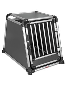 Premium, trasportino in lega di alluminio, specifico per il trasporto di animali in auto - Type 7 - 60 x 85 x H 86 cm