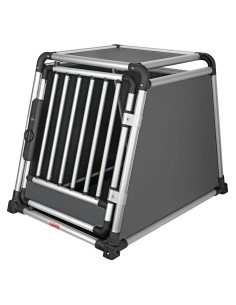 Premium, trasportino in lega di alluminio, specifico per il trasporto di animali in auto - Type 7 - 60 x 85 x H 86 cm 2