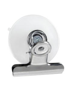 Set 2 clips in metallo con ventosa - S - 50 mm 2