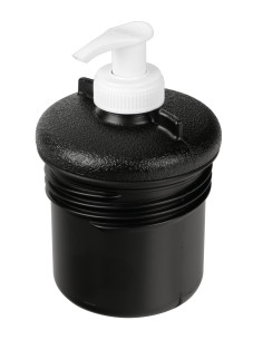 Serbatoio acqua 30 L in polietilene, con rubinetto e dispenser porta sapone 2