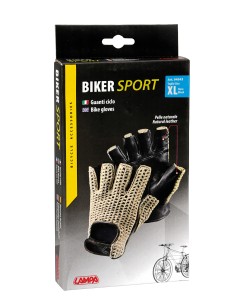 Sport, guanti in pelle e cotone - XL - Nero 2