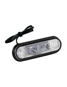 Set 20 pz, luce ingombro - 3 Led - 12/24V - Bianco