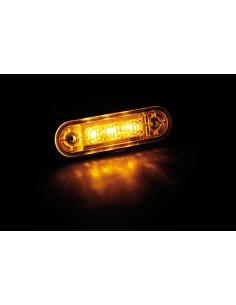 Set 20 pz, luce ingombro - 3 Led - 12/24V - Arancio 2