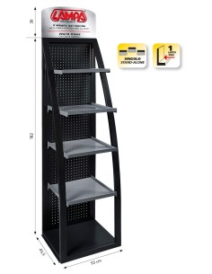 Espositore singolo F12 - 182 cm 2