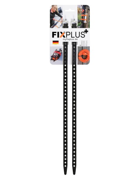 FixPlus Nano, cinghia elastica di fissaggio, 2 pz - 1,25 x 40 cm