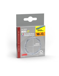 Filo acciaio zincato Ø 0,5 mm x 10 m 2